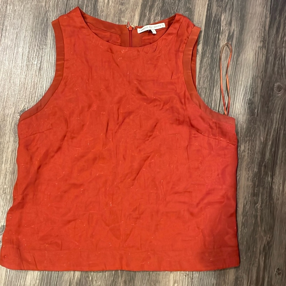 Burnt orange top